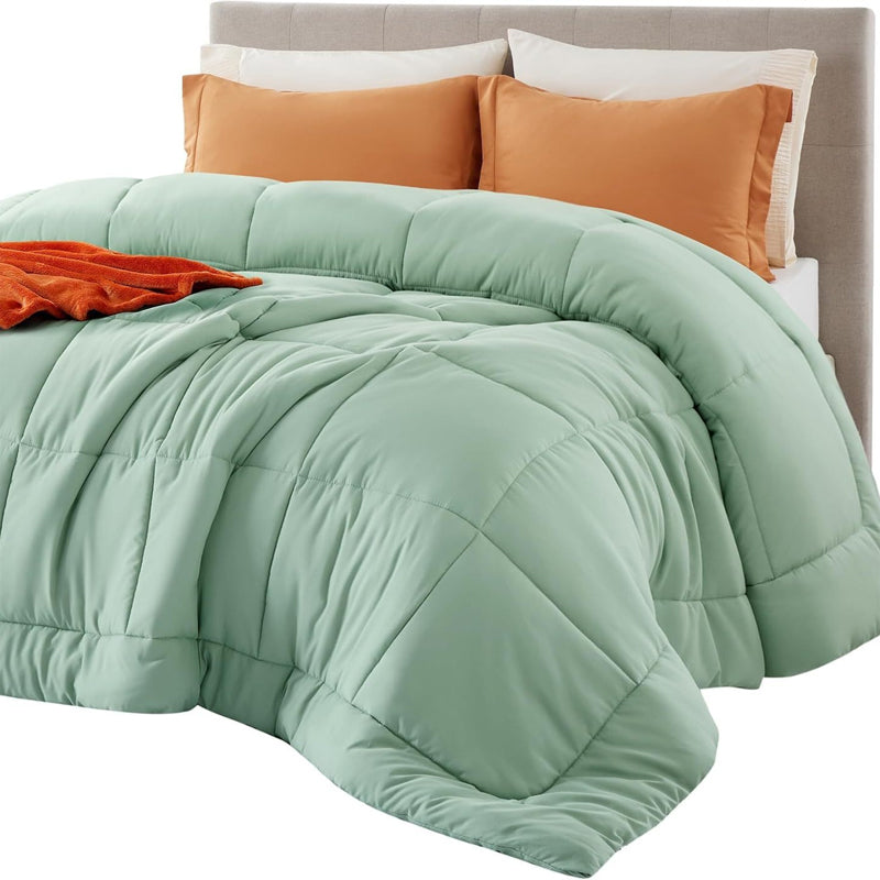 ☁️ 50 % RABATT 🛏️ Leichte und atmungsaktive Steppdecke, hautfreundlich, ideal für das ganze Jahr ✨