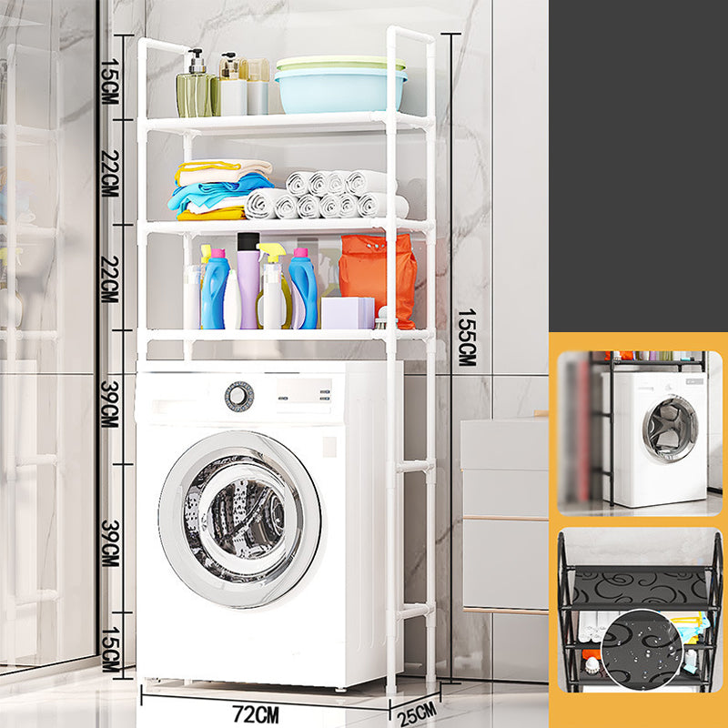 Opbergrek voor badkamer en wasruimte – zonder boren