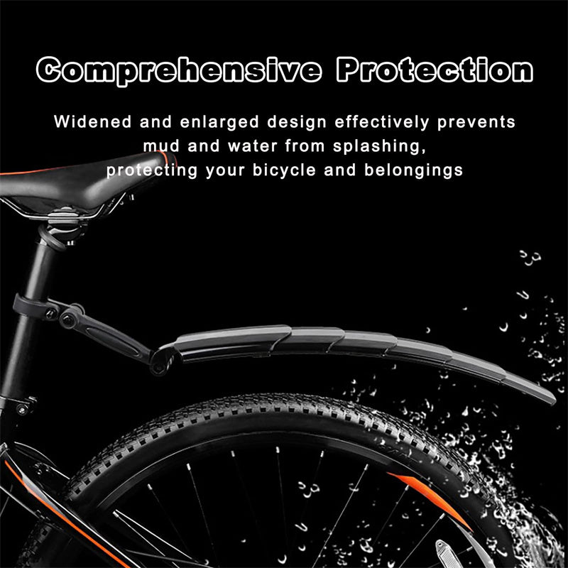 🚲 HALBER PREIS FÜR KURZE ZEIT! ⚙️ Flexible & Einziehbare Fahrradschutzbleche – Verstellbar, Leicht, Schnelle Montage 🛡️