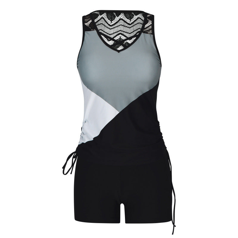 🥳ZOMERUITVERKOOP🥳💞Meer dan 50.000 verkocht!💥50% korting! 🔥Dames tankini met print, tweedelig badpak