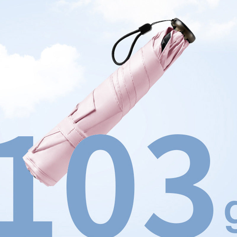 ✨Ultra-lichte zon- en regenbescherming – Zeg vaarwel tegen bulky paraplu's, perfect voor onderweg! 🎁☂️