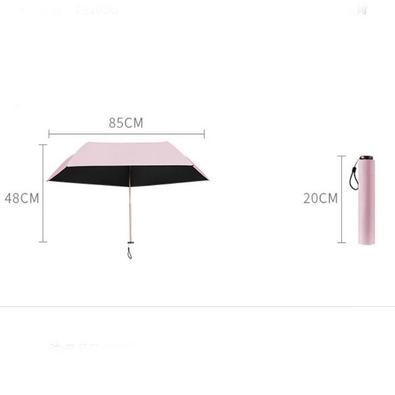 ✨Ultra-lichte zon- en regenbescherming – Zeg vaarwel tegen bulky paraplu's, perfect voor onderweg! 🎁☂️