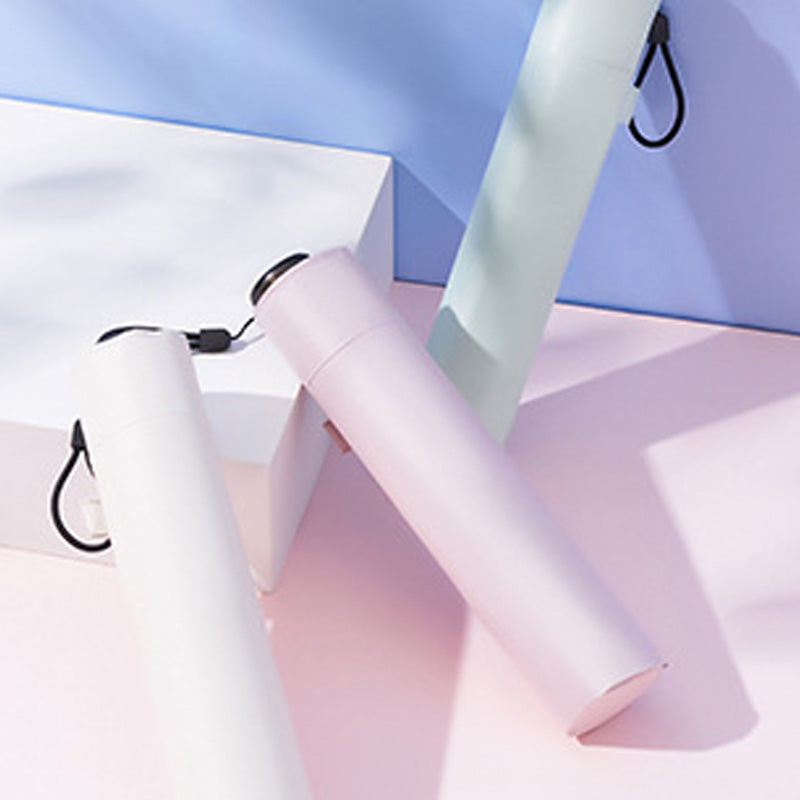 ✨Ultra-lichte zon- en regenbescherming – Zeg vaarwel tegen bulky paraplu's, perfect voor onderweg! 🎁☂️