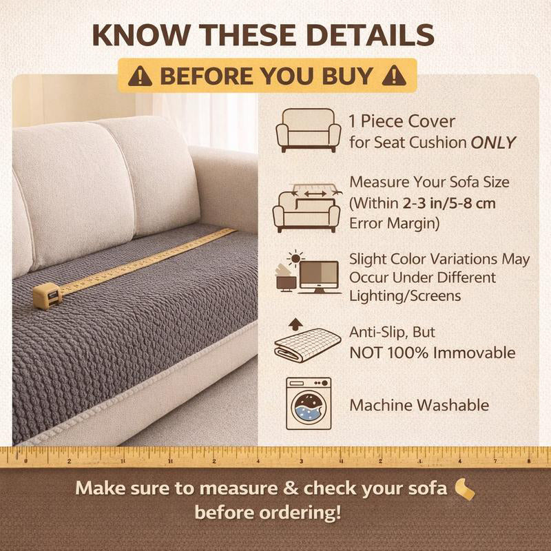 Verdikt Antislip-beschermhoes voor bank – Ultrazacht, Wasbaar, Krabbestendig & Huisdierproof 🛋️✨
