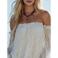 👚 50% RABATT! 🌸 Büsten-BH aus Spitze – transparent, weite Ärmel & Boho-Stil – Luftiger Sommertraum, perfekt für Festival, Strand oder einen romantischen Look ☀️