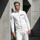 🧥TIJDELIJKE AANBIEDING: 50% KORTING✨Set met bedrukt herenjack met rits en broek – Compleet, zacht, casual🎨