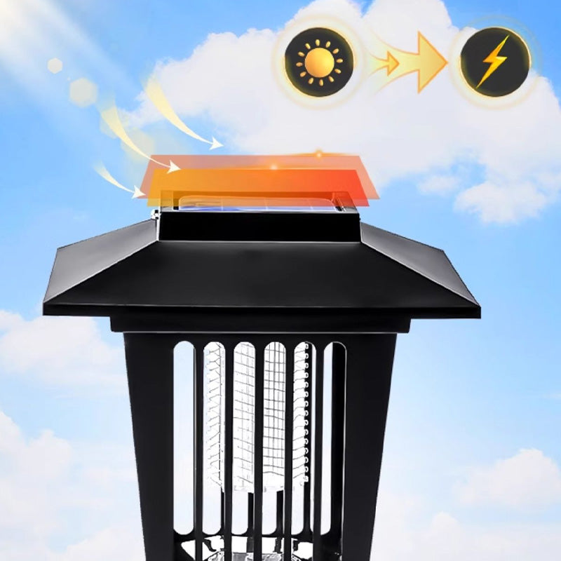 Zonne-energie muggenschaarlamp voor buite