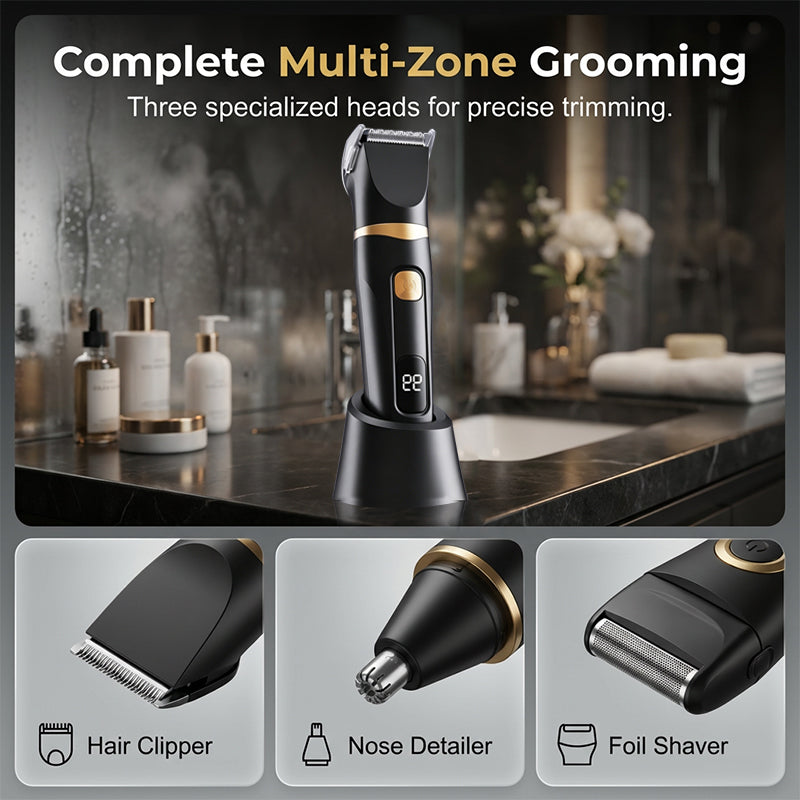 ⏳🔥TIJDELIJKE AANBIEDING: 50% KORTING! ✂️ 3-in-1 elektrische verzorgingsset – Perfect voor mannen en vrouwen ✨