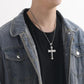 Heren Kruis Ketting met Onze Vader Gebed