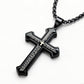 Heren Kruis Ketting met Onze Vader Gebed