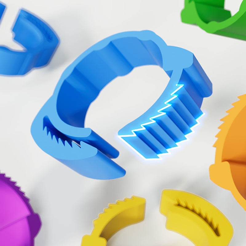 Adjustable Snap-On Poultry Leg Bands