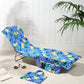 2-in-1 Beach Chaise Lounge Cover with Side Pockets