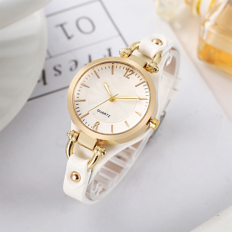 ⌚Chique horloge met smalle band voor dames