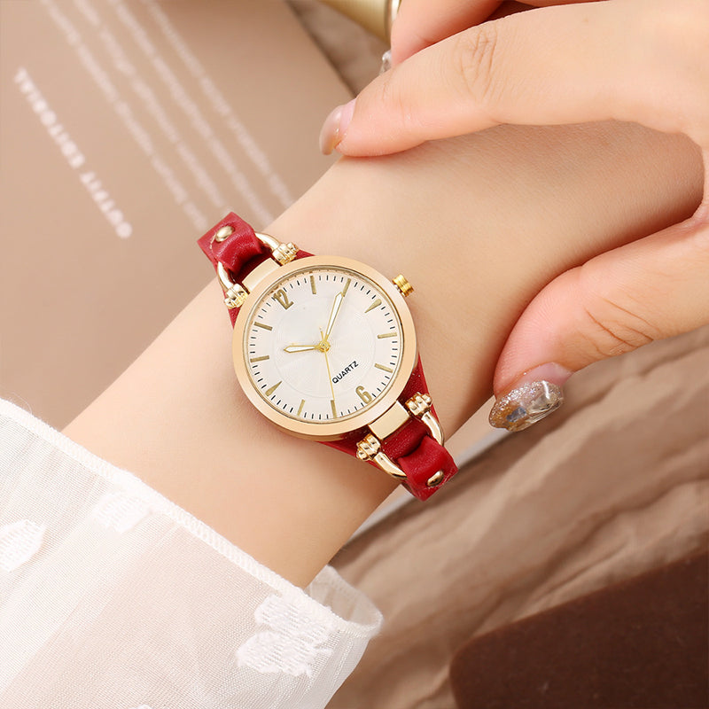 ⌚Chique horloge met smalle band voor dames
