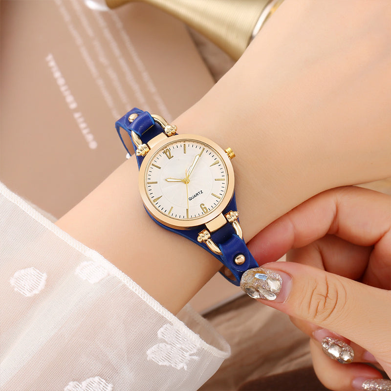⌚Chique horloge met smalle band voor dames