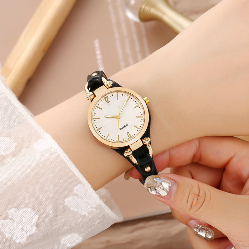 ⌚Chique horloge met smalle band voor dames