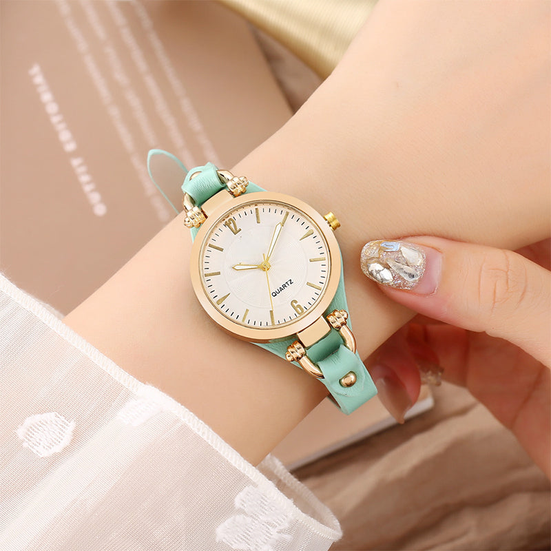 ⌚Chique horloge met smalle band voor dames