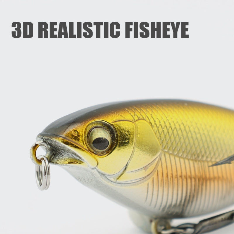 Bionische Kunstaas Set met 3 Haken & 360° Propellerblad