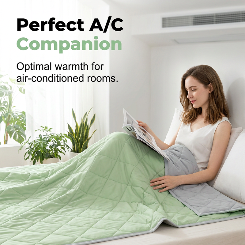 🛏️ 50% RABATT! ⏰ Leichte kühle Sommerdecke – Atmungsaktiv & feuchtigkeitsableitend – Perfekt für heiße Nächte – weich, leicht & maschinenwaschbar ❄️🌙