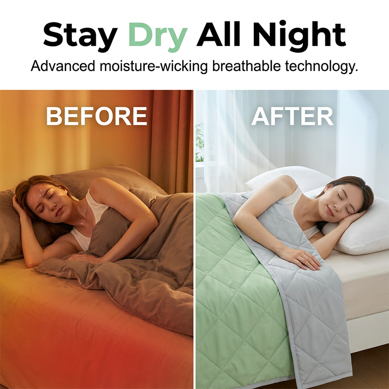 🛏️ 50% RABATT! ⏰ Leichte kühle Sommerdecke – Atmungsaktiv & feuchtigkeitsableitend – Perfekt für heiße Nächte – weich, leicht & maschinenwaschbar ❄️🌙