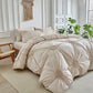 🛏️ 50% KORTING! ☁️ Elegante Dekbedovertrekset met Plissé Plooien