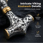 ⚡ Vikingse Thor Hamer Ketting | Roestvrij Staal & Byzantijnse Schakel | Nu in de Sale! ⚡