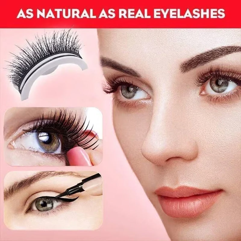 🥳2026 IN DE AANBIEDING 🥳💞 MEER DAN 50.000 VERKOCHT! 👁️✨ Herbruikbare zelfklevende valse wimpers – geen lijm nodig, gewoon aanbrengen en gaan. Natuurlijke krul, herbruikbaar en gemakkelijk te verwijderen. Een echte gamechanger in schoonheid! 💕🌸