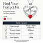 Infinity Heart Cross-ketting met vleugelhanger