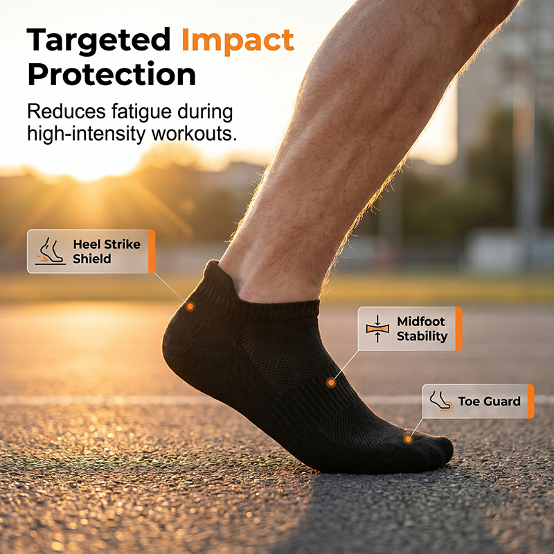 Unisex Athletic Ankle Running Socks