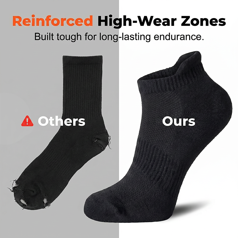 Unisex Athletic Ankle Running Socks