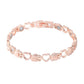 Elegante magnetische armband met hartjes