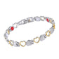 Elegante magnetische armband met hartjes