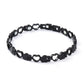 Elegante magnetische armband met hartjes