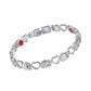 Elegante magnetische armband met hartjes