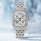 ⏳Tijdelijk 50% korting⏰Dames Strass-bezette Quartz Polshorloge💎⌚