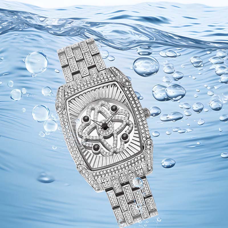 ⏳Tijdelijk 50% korting⏰Dames Strass-bezette Quartz Polshorloge💎⌚