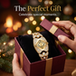📢📢50% KORTING!! ⏰ Dames Quartz Horloge – Legering – Ruitvormige Wijzerplaat met Strass voor Dames
