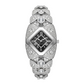 📢📢50% KORTING!! ⏰ Dames Quartz Horloge – Legering – Ruitvormige Wijzerplaat met Strass voor Dames