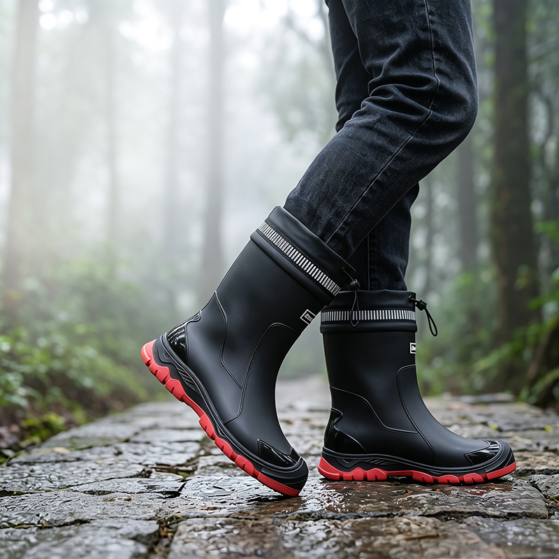 🥾Unisex waterdichte regenlaarzen tot halverwege de kuit