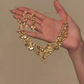 ⏳Tijdelijk 50% korting⏰Elegante Gele Fonkelende Strass Sieraden💎📿