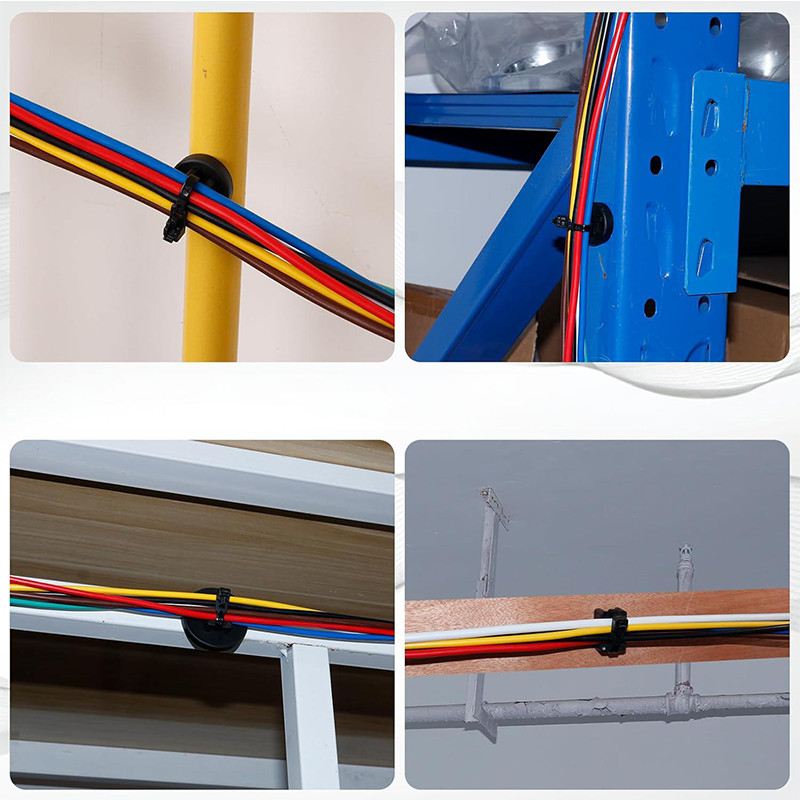 Bevestigingsset met magnetische kabelbinders