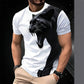 Heren Ademend Grafisch Bedrukt T-Shirt