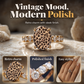 Vintage Luipaardprint Ovale Ring