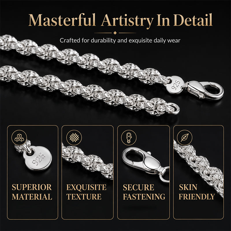 Trendy Drakenschubben Ketting & Armband