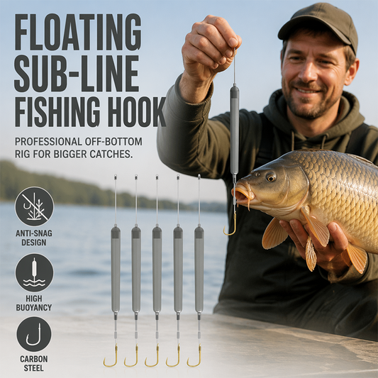 Off-Bottom Floating Fishing Hook