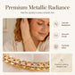 Women's Spliced Gold Chain Bracelet