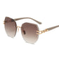 🌬️🕶️ Randloze zonnebril dames – Nauwelijks voelbaar op de neus, hoogwaardige gepolariseerde glazen, het kenmerkende accessoire van de elegante minimalist 🤍🏙️