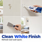 🧱 ZEITLICH BEGRENZT 50 % RABATT 🛠️ Wasserdichte Wand-Reparaturpaste – Füllt Risse & Abplatzungen, Glattes weißes Finish