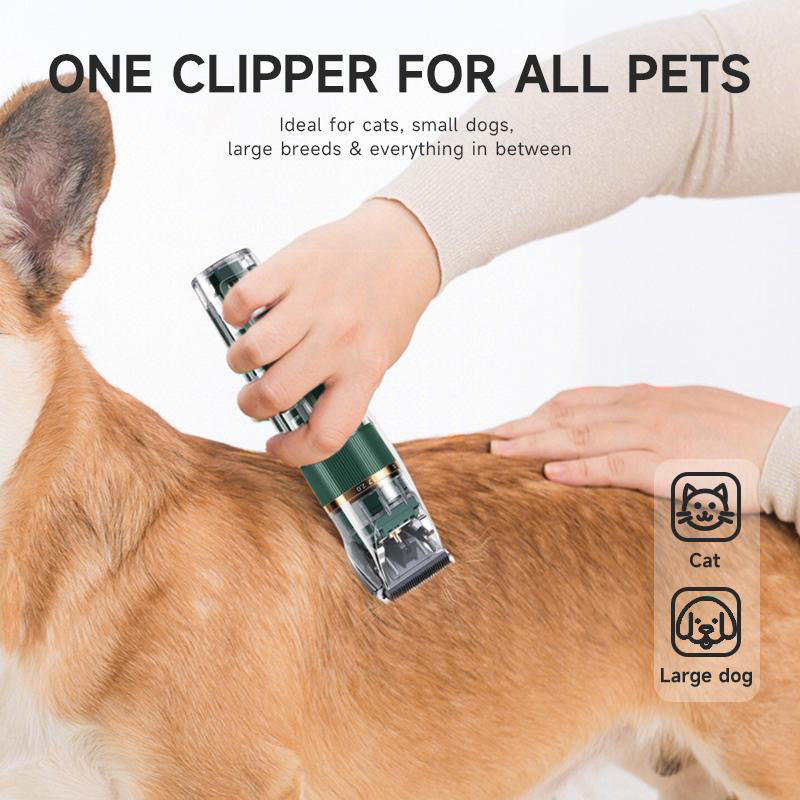🐶 Stille trimmer voor huisdieren – oplaadbaar, krachtig en veelzijdig 🐾