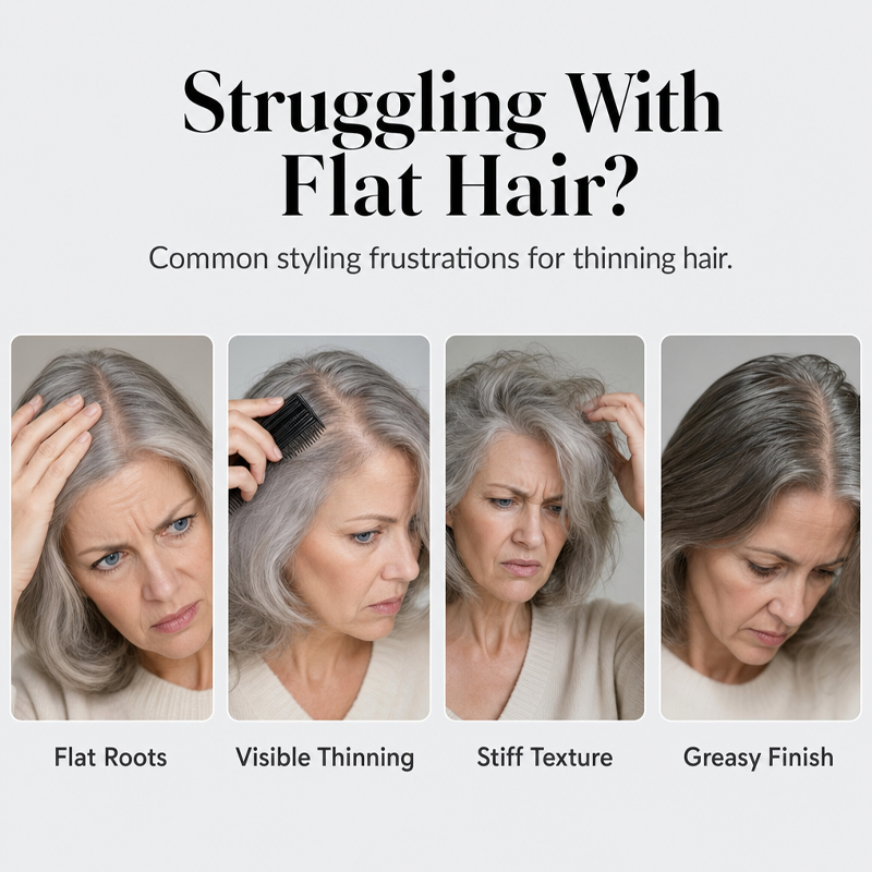 💥【50% OFF】🔥 Volumeversterkende Stylingspray | Voor Dun Haar | Lift van de Wortel | Luchtig Niet Plakkerig | Bestand tegen Vochtigheid | Zachte Perzikgeur | 90ml 💇‍♀️
